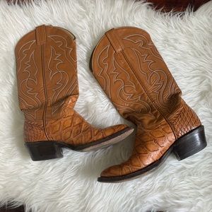 Vintage Cowboy Boots - Approximately size 6-7